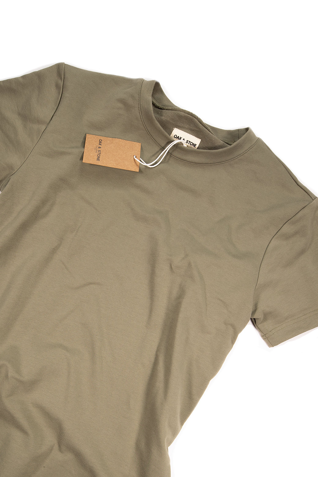 The Classic S/S Tee - Olive - Oak & Stone Clothing Co.